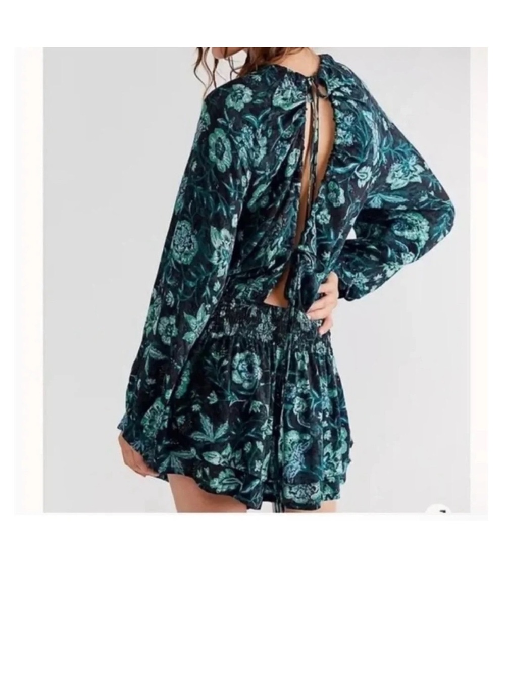 Free people dance till dawn floral romper